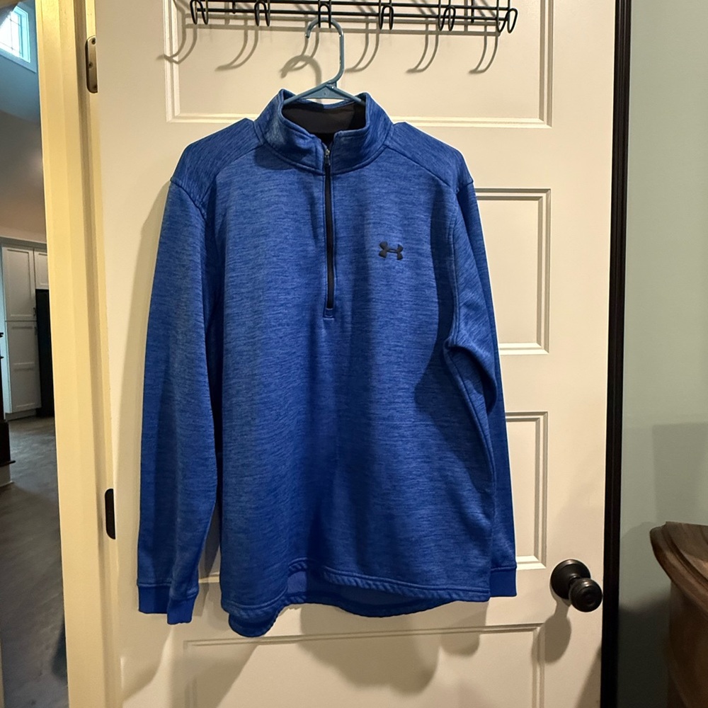 Under Armour Blue ColdGear Pullover